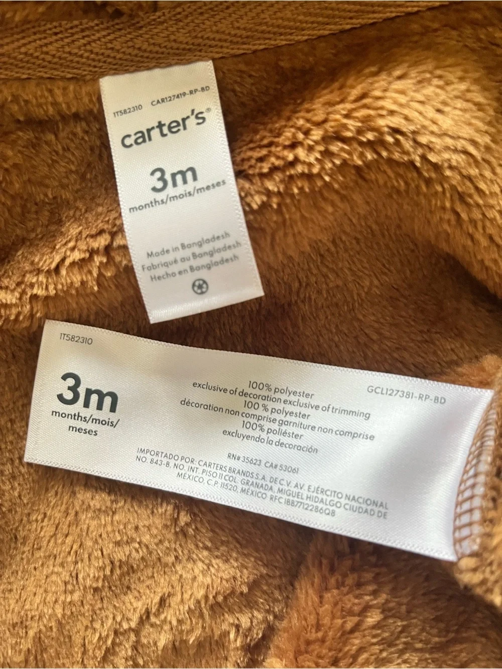 NWT CARTER’S Reindeer One-Piece | 3 Months
